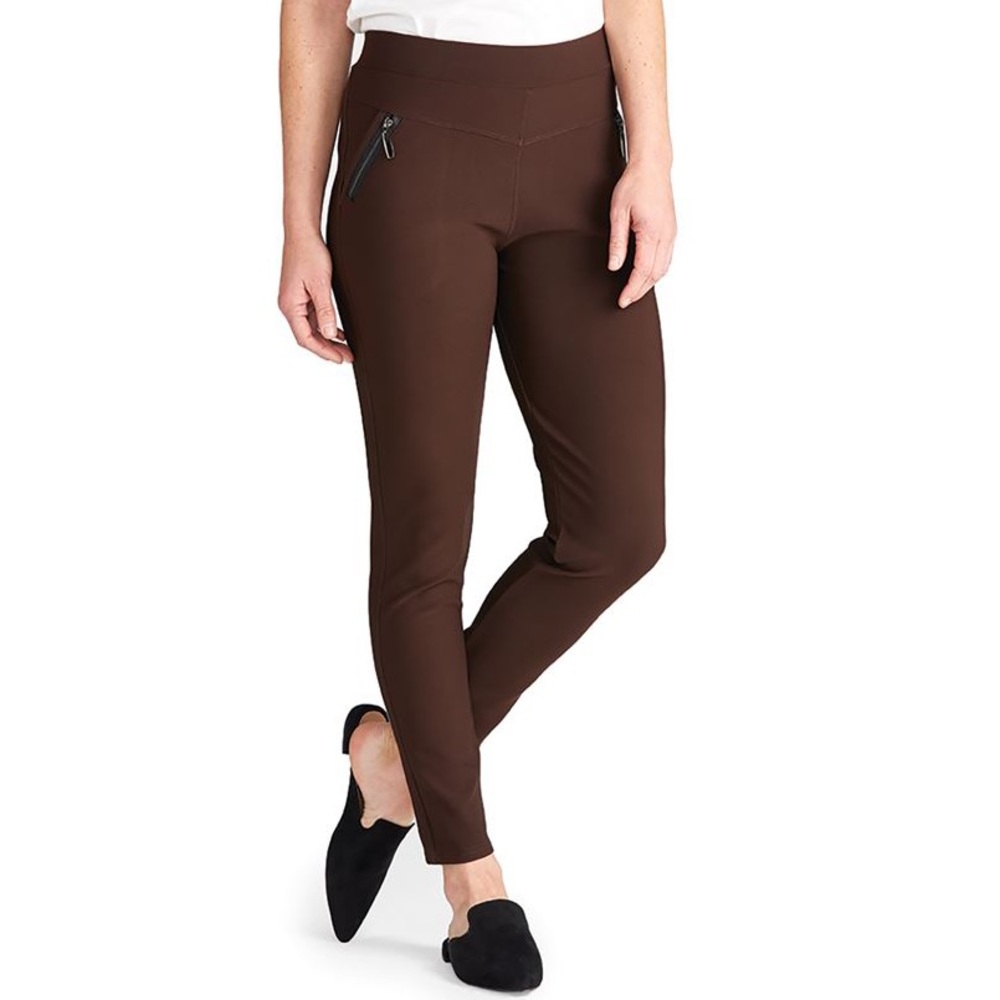 Coco + Carmen Jasmine Zip Pocket Legging Pants Red
